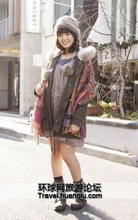 日本 冬天 短裙,日本短裙风情掠影”